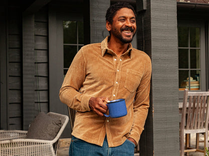 The Velour Pearl Snap - Jacquard - Whiskey