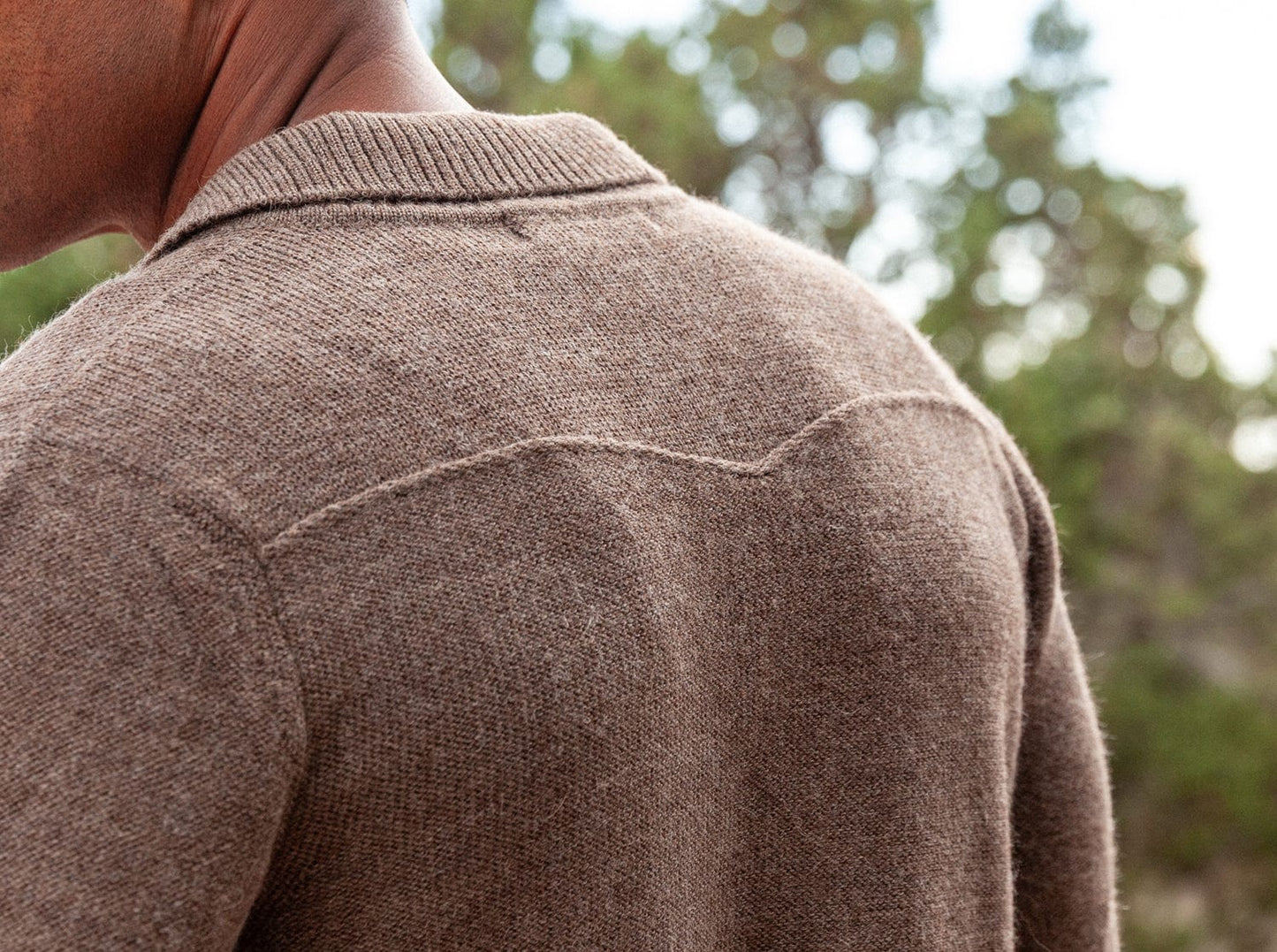 Western Sweater Jacket - Brownstone