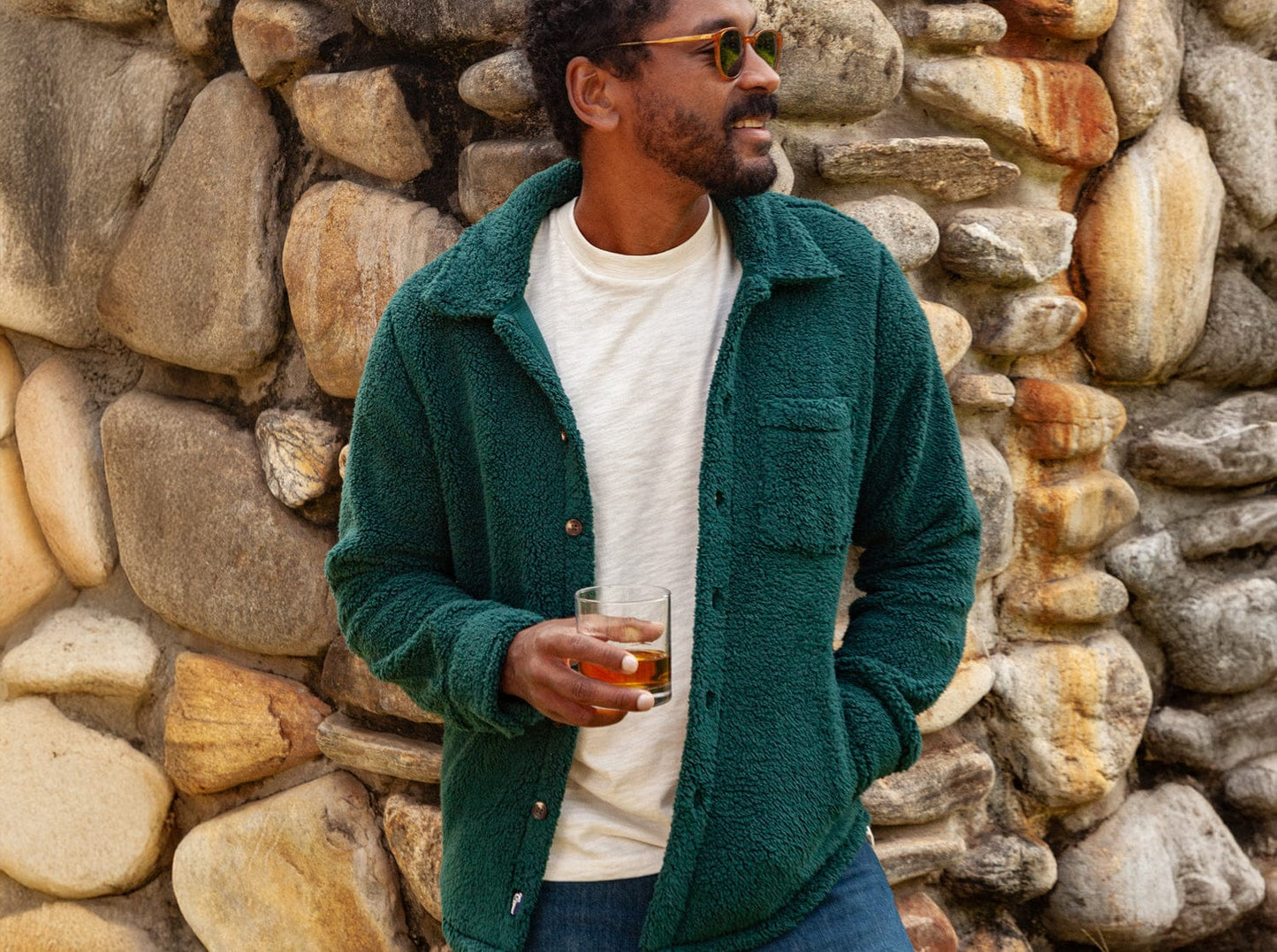 Shepherd Shacket - Moss