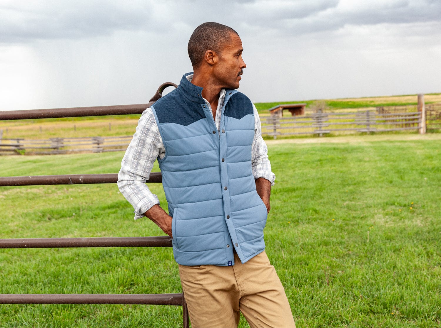 Jackson Vest - Dusk Blue - Secondary