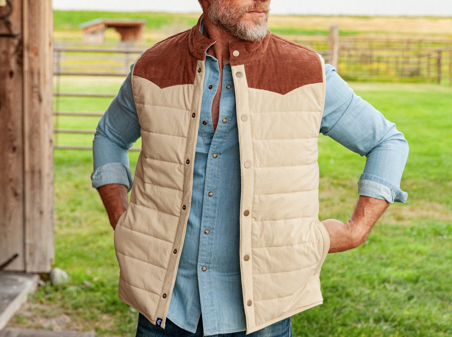 Jackson Vest - Khaki
