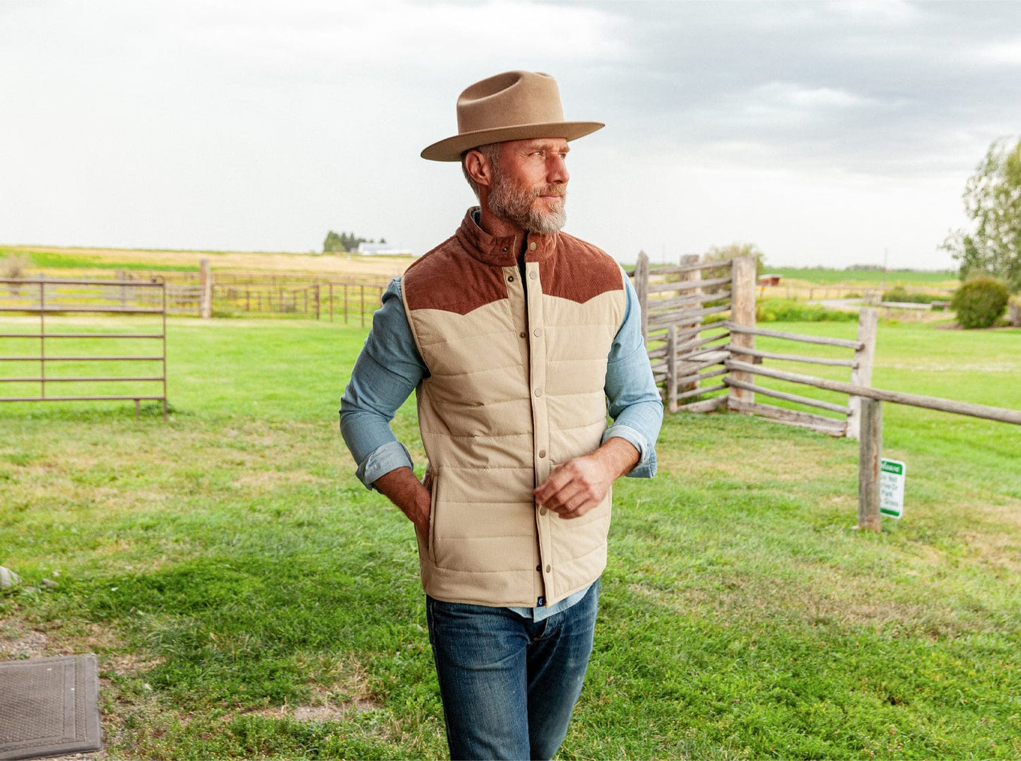 Jackson Vest - Khaki