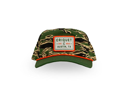 Throwback Hat - Criquet Outdoors - Camo