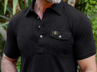 Colorado - Coach's Performance Players Shirt - CU Buff - Black