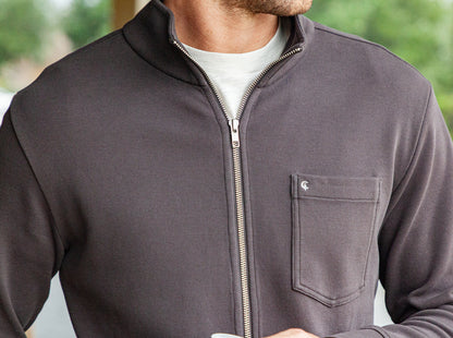 Courtside Jacket - Washed Black