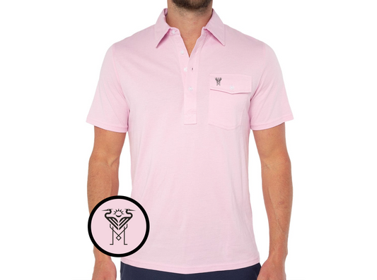 Criquet Inter Miami CF in Coaches Players Shirt, Herons, Pink, view 1