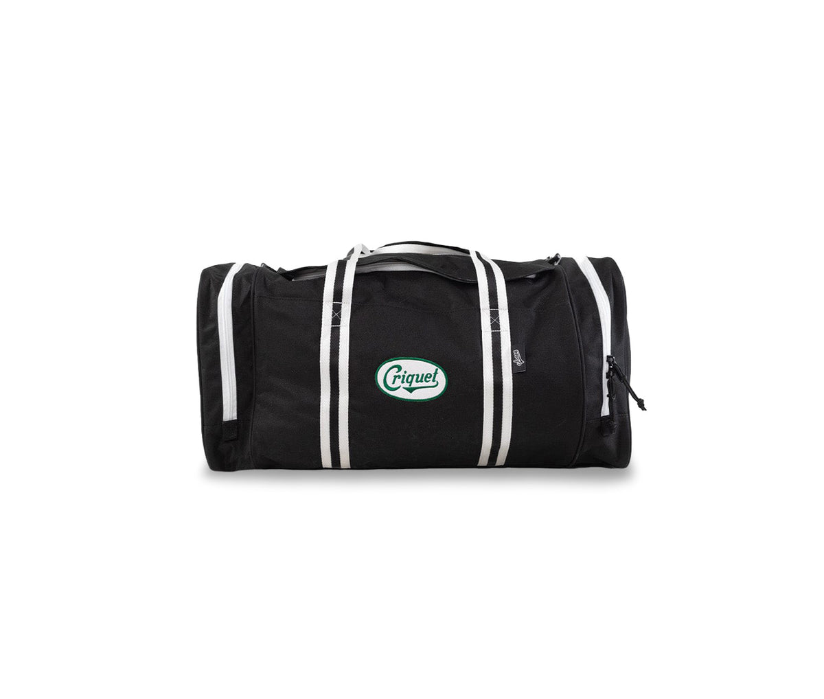 Criquet x Jones Letterman Duffle - Criquet Patch - Black