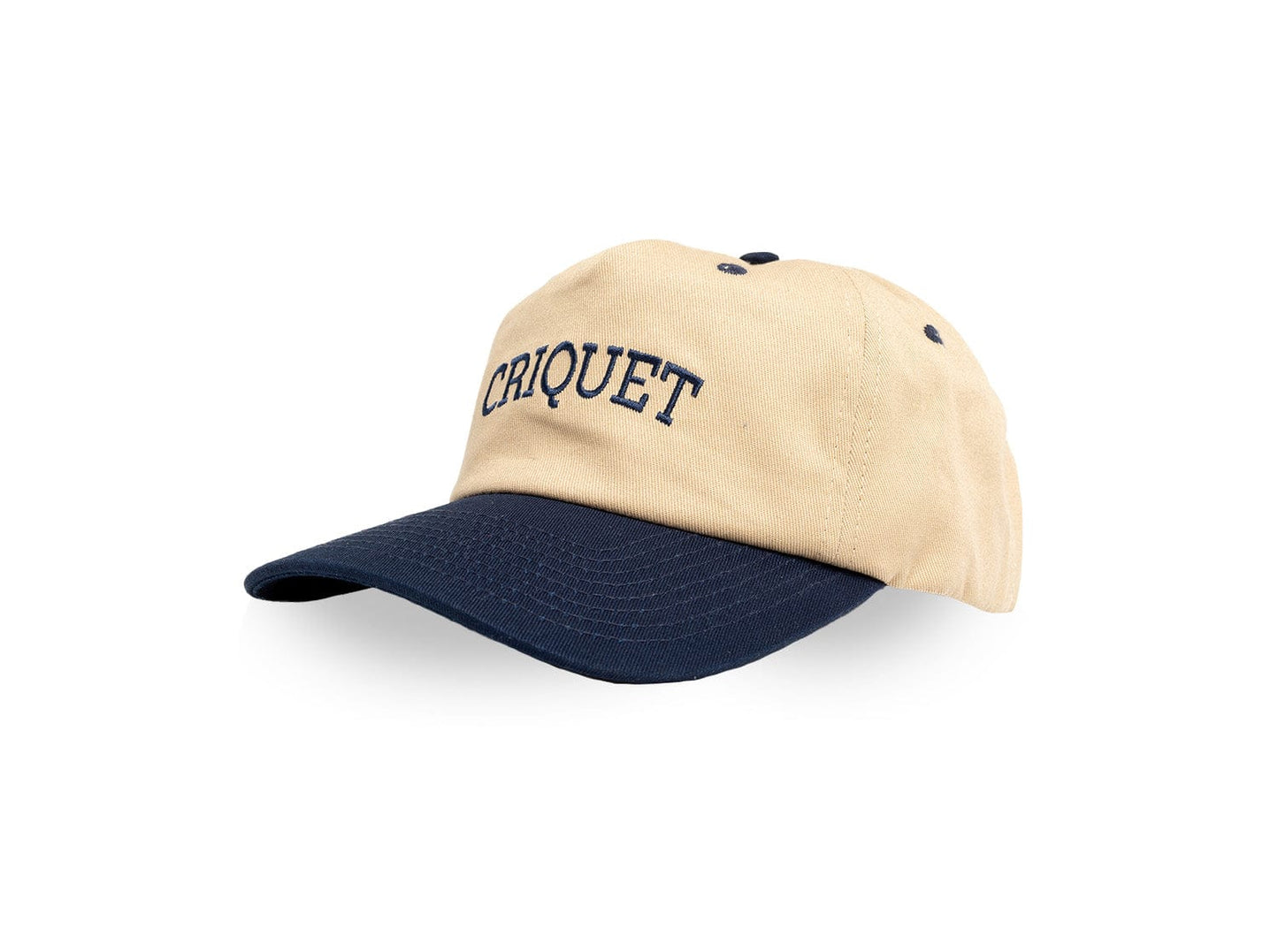 Throwback Hat - Arched Criquet - Khaki