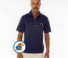 Kansas - Coach's Performance Players Shirt - Jayhawk - Navy
