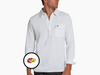 Kansas - Long Sleeve Players Shirt - Jayhead - White