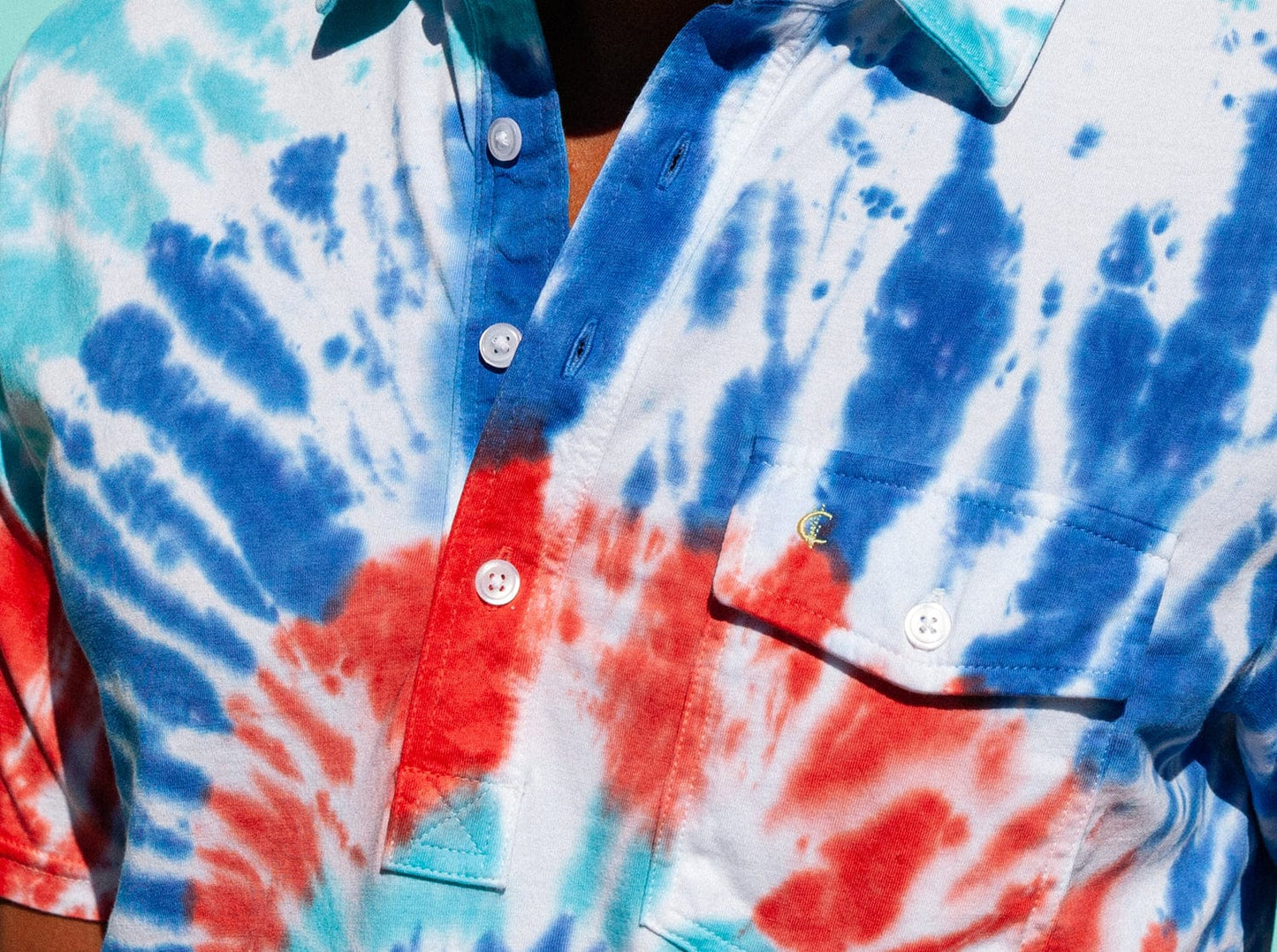 Classic Players Shirt - Firecracker Tie Dye