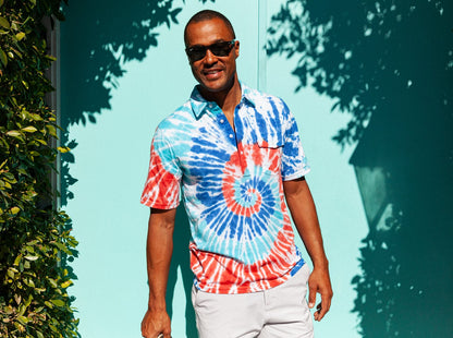 Classic Players Shirt - Firecracker Tie Dye