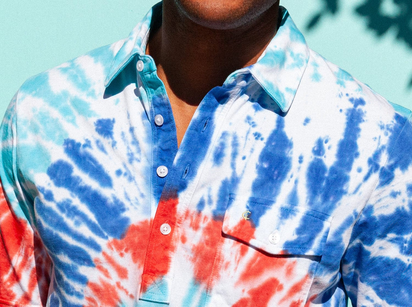 Classic Players Shirt - Firecracker Tie Dye