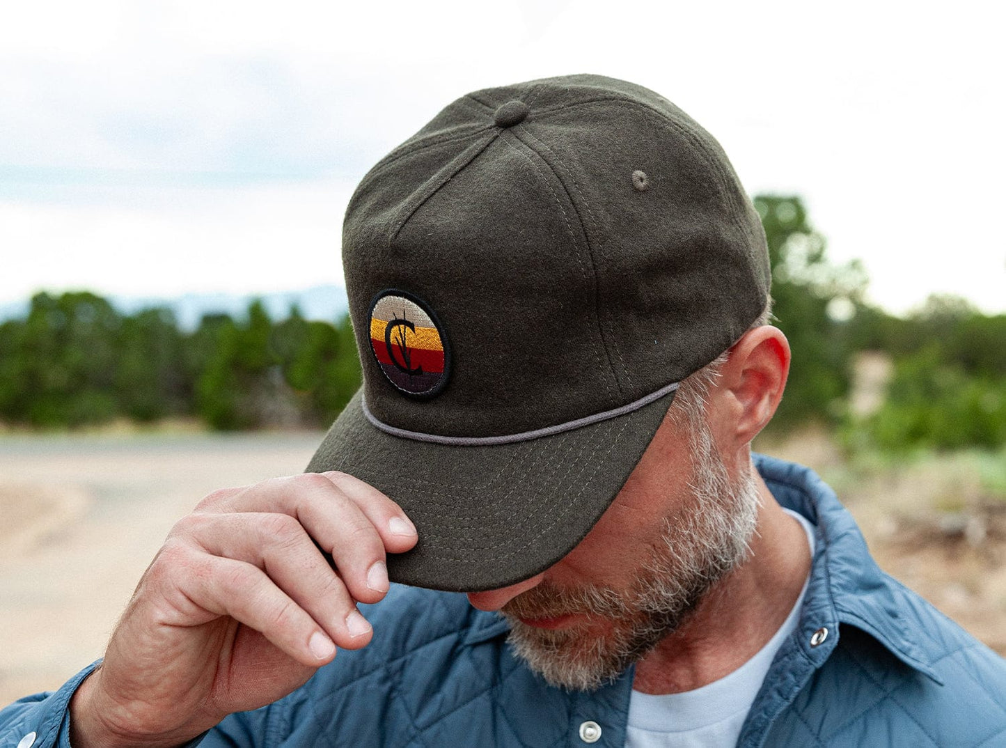 Throwback Hat - Endless Summer Flannel - Brown
