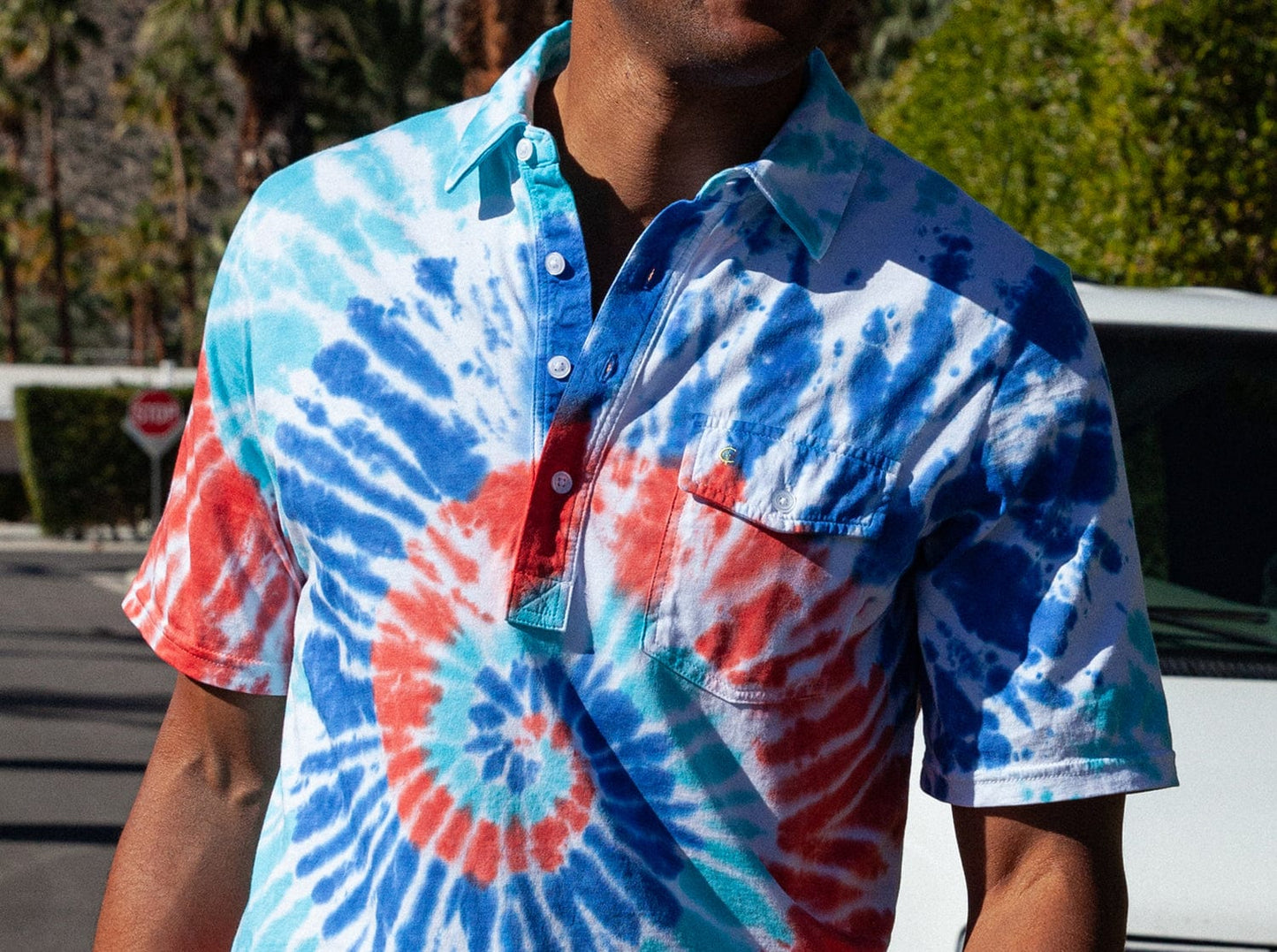 Classic Players Shirt - Firecracker Tie Dye