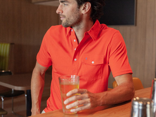 Classic Players Shirt - Spicy Orange