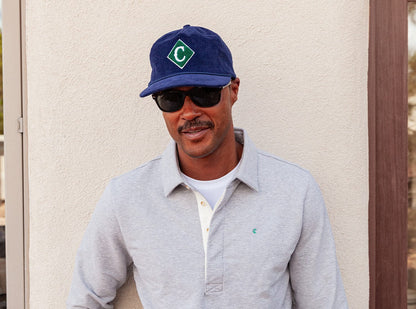 Throwback Hat - Diamond C Corduroy - Navy
