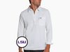 LSU - Long Sleeve Players Shirt - LSU - White