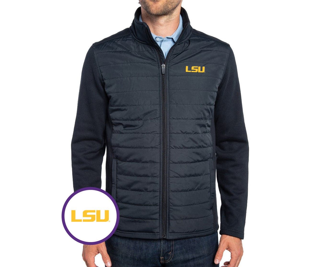 LSU - Hybrid Puffer - LSU - Black