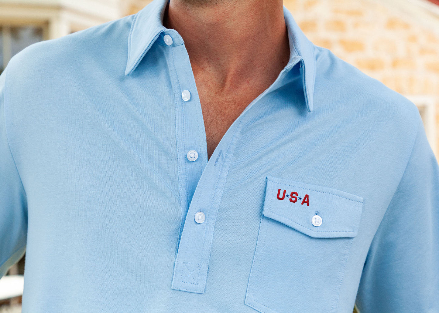Limited Edition Players Shirt - USA - Light Blue