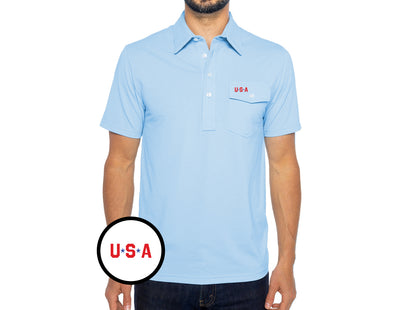 Limited Edition Players Shirt - USA - Light Blue
