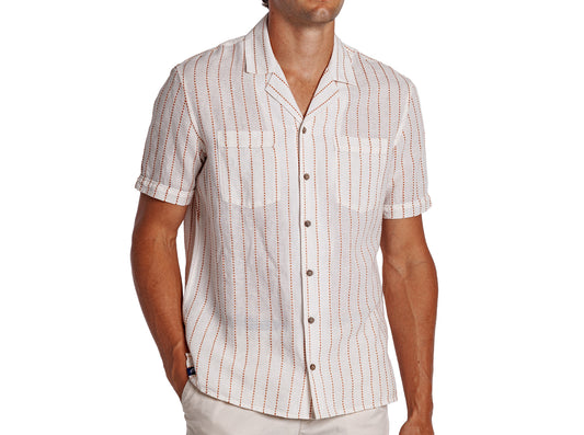The Desi Shirt - Chambray Dobby - Natural