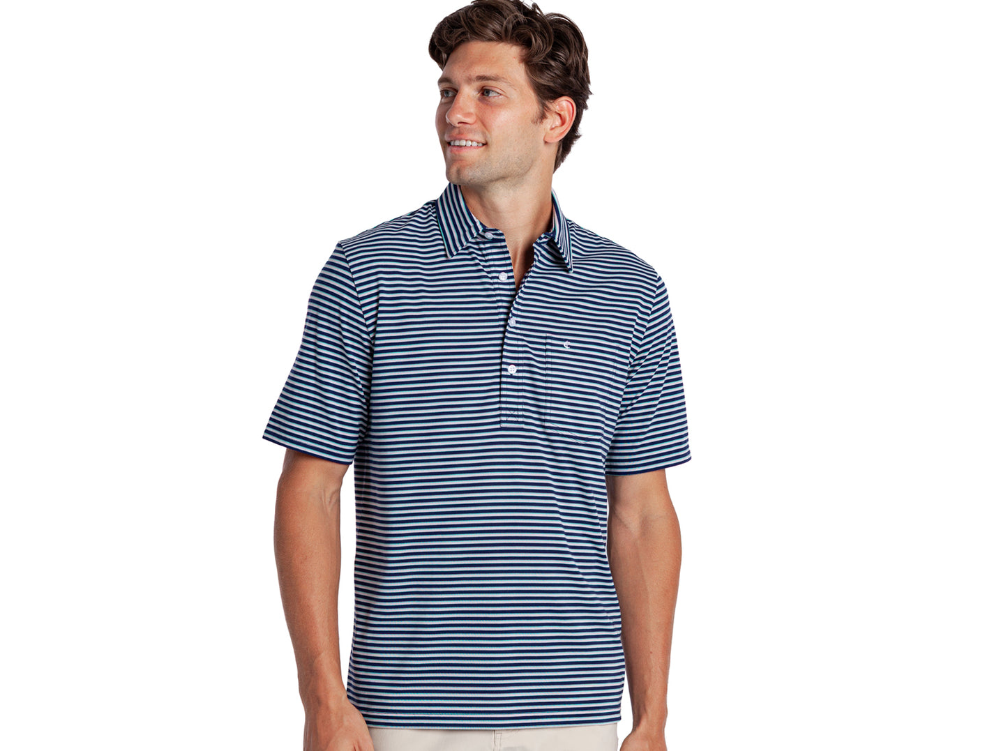 Performance Players Shirt - Duval Stripe - Navy