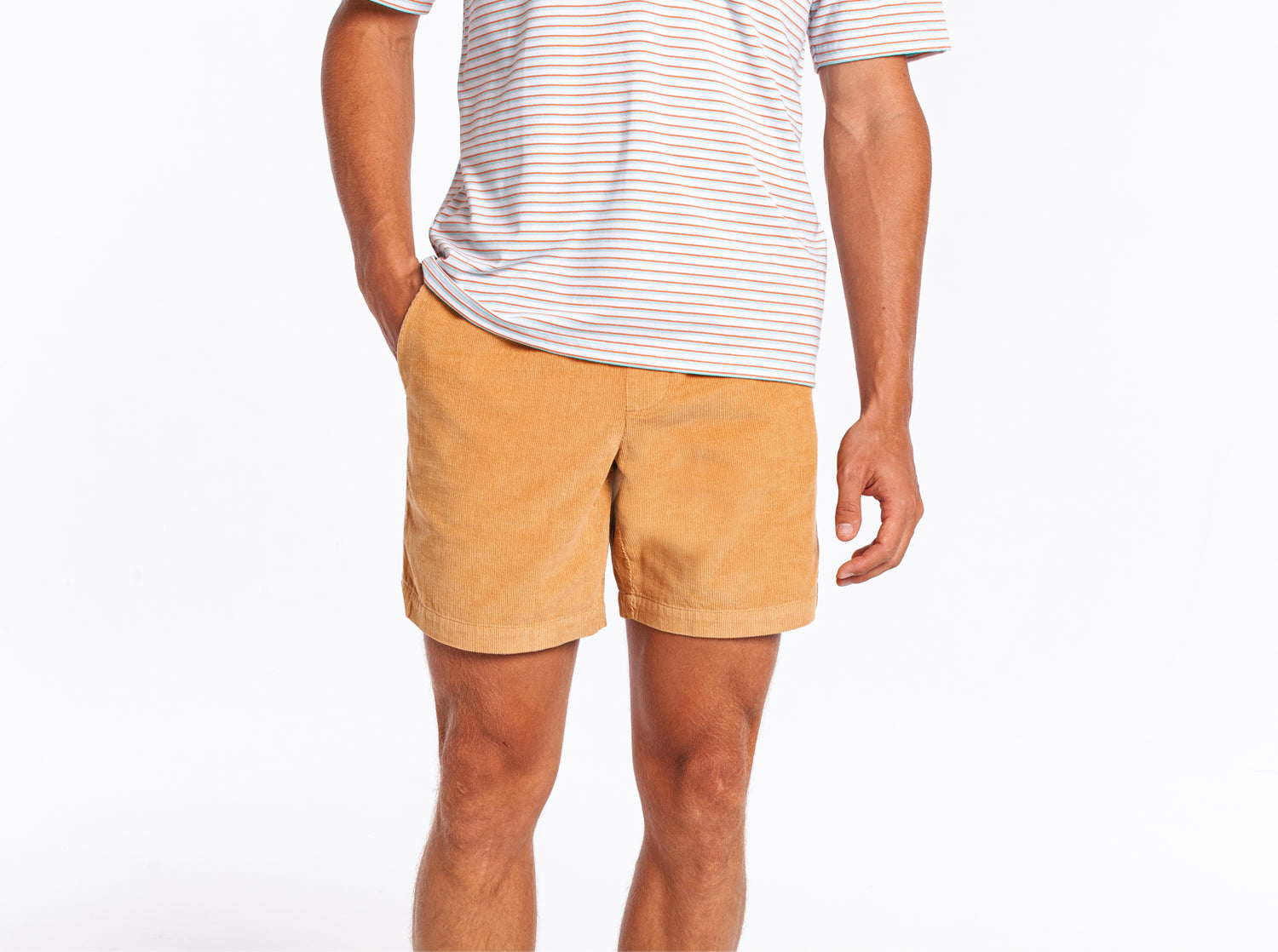 Cruiser Cord Shorts - Suntan – Criquet Shirts