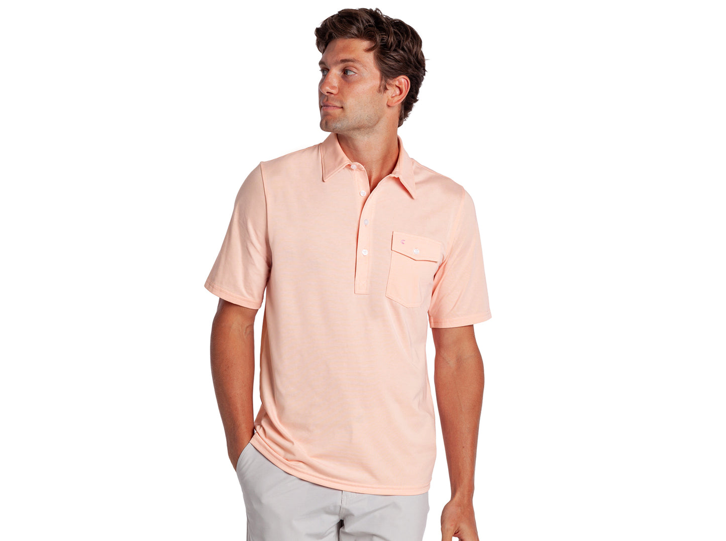 Performance Players Shirt - Peach Pie