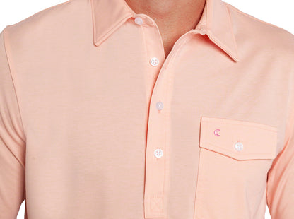 Performance Players Shirt - Peach Pie
