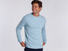 Quilted Crew Sweatshirt - Sky