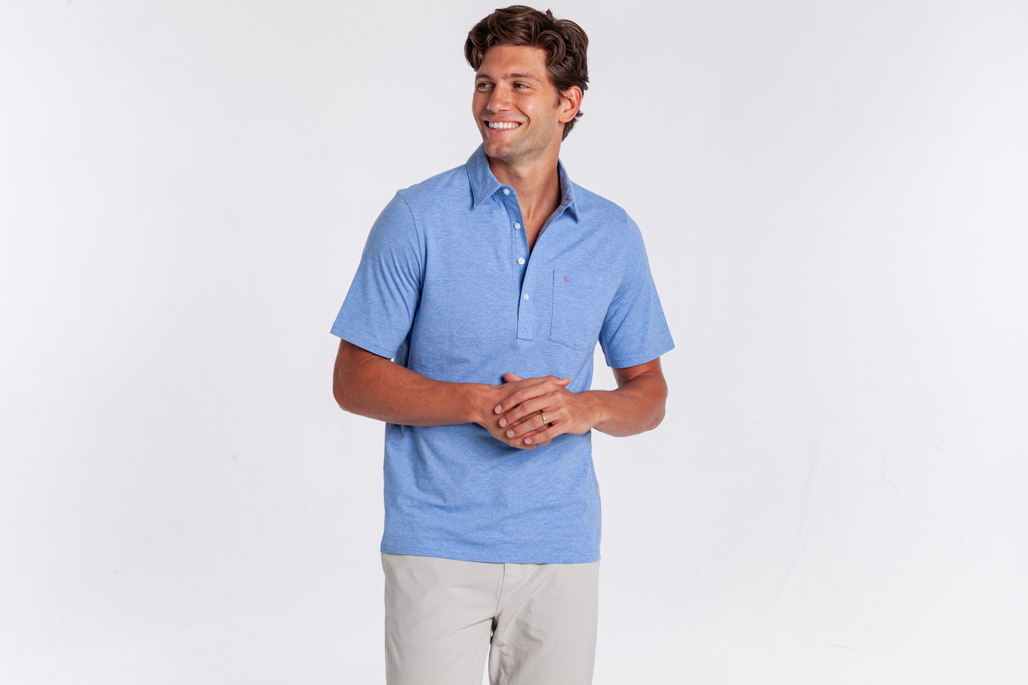 Top-Shelf Players Shirt - Microstripe - Regatta