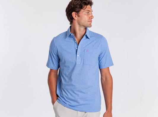 Top-Shelf Players Shirt - Microstripe - Regatta