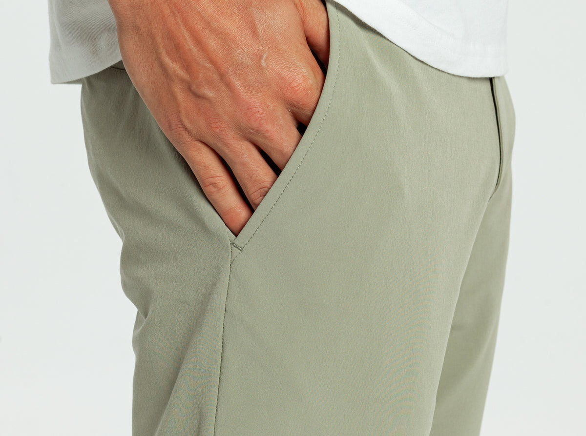 Criquet Anytime Pants in Sage, view 7