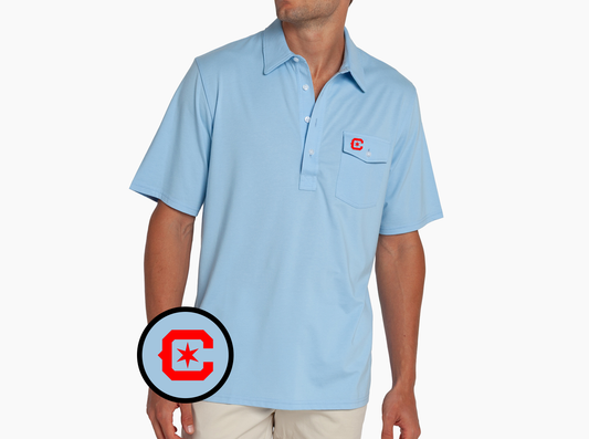 Criquet Chicago Fire in Coaches Players Shirt, C, Light Blue, view 1