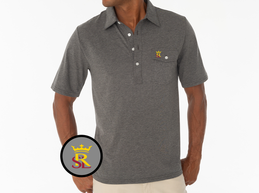Criquet Real Salt Lake in Coaches Players Shirt, RSL, Grey, view 1