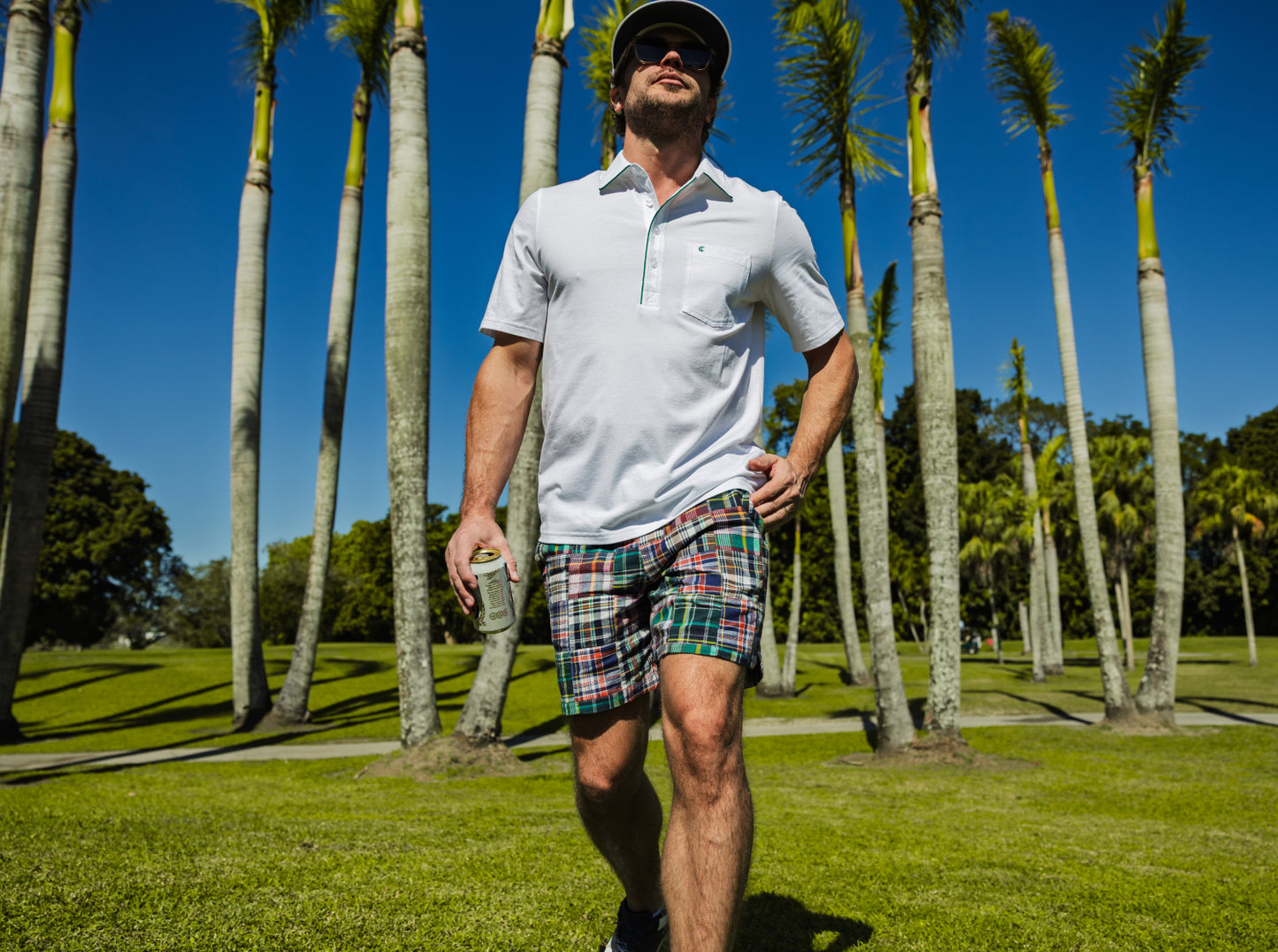 Cruiser Shorts - Madras - Navy Multi