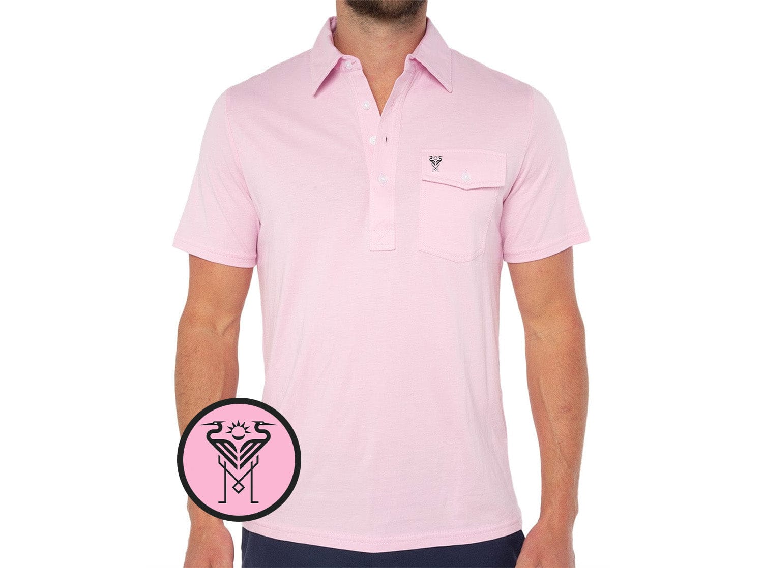 Inter Miami CF - Performance Players Shirt - Heron - Pink