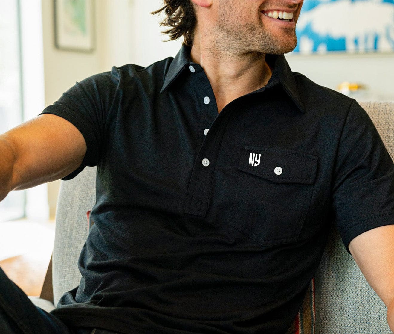 New York Red Bulls - Performance Players Shirt - NY - Black