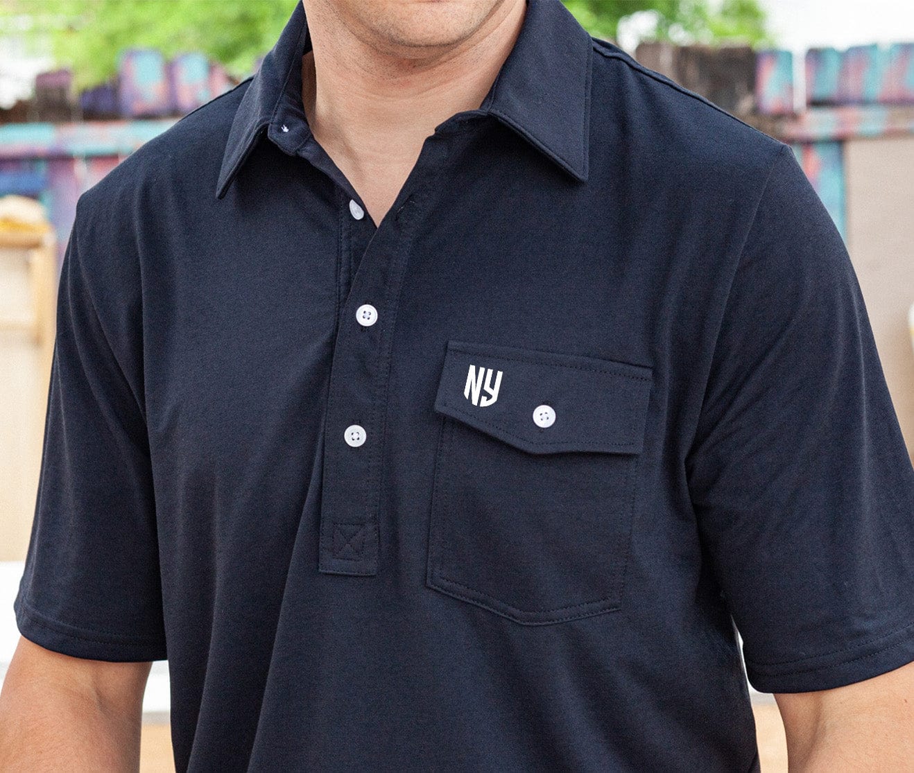 New York Red Bulls - Performance Players Shirt - NY - Black