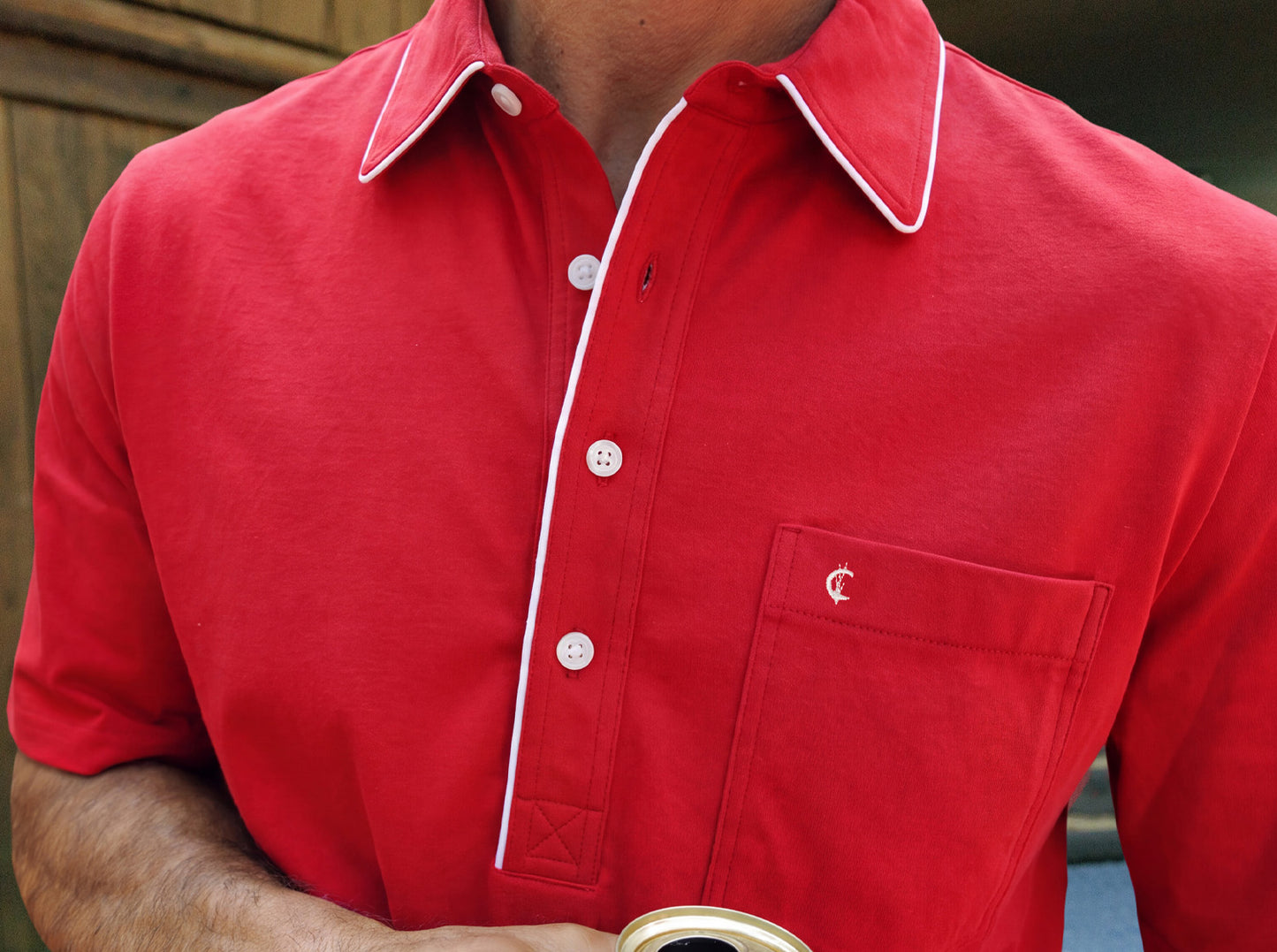 Throwback Players Shirt - Red