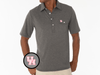 Houston - Coaches Players Shirt - Interlock - Heather Grey