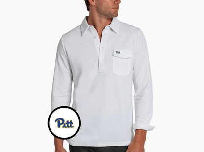 Pitt - Long Sleeve Players Shirt - Pitt - White