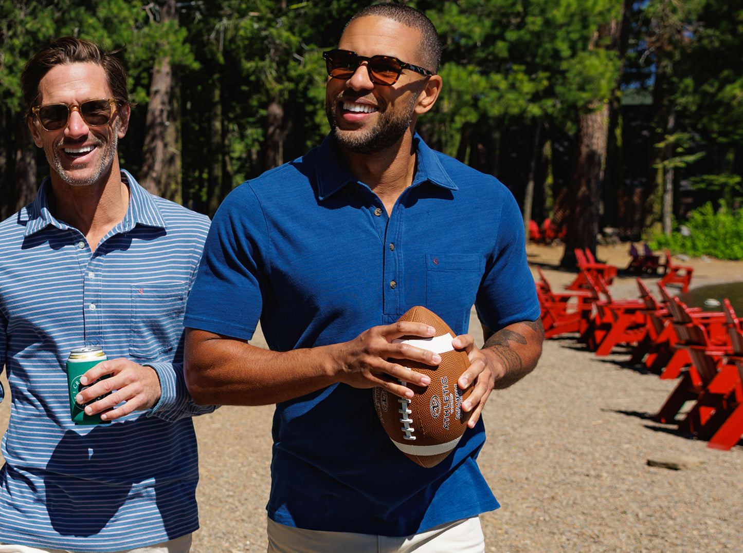 Indigo Knit Players Shirt - Dark Washed Indigo