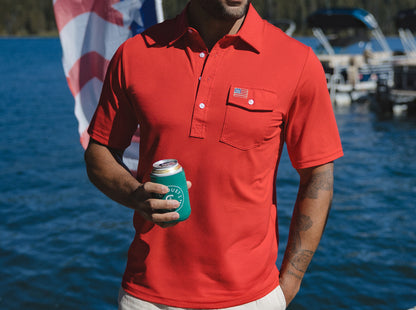Limited Edition Players Shirt - American Flag - Red