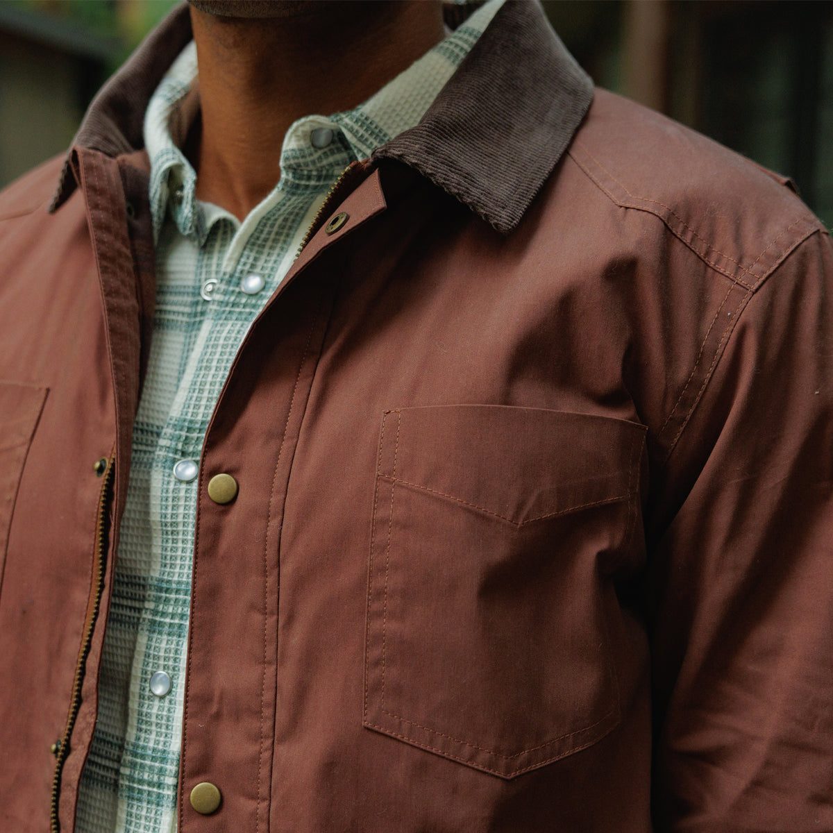 Waxed Ranch Jacket - Bourbon