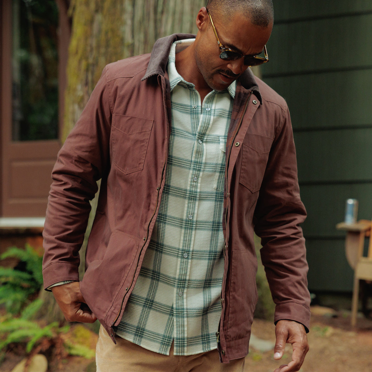 Waxed Ranch Jacket - Bourbon