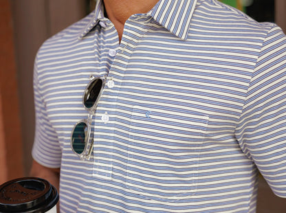 Performance Players Shirt - Fremont Stripe Cream