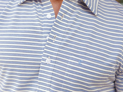 Performance Players Shirt - Fremont Stripe Cream