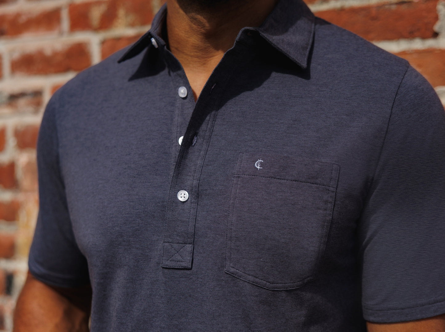 Top-Shelf Players Shirt - Graphite Microstripe